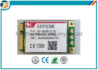 De Draadloze 4G LTE Module van PCIE van SIMCOM SIM7230E met de Kleine Grootte van MDM9225 Chipset 3.3V