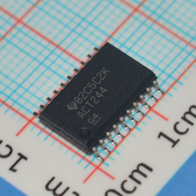 SN74ACT244DWR 3.3V/5V Octal Buffer 24mA aandrijving SOIC-20 4.5ns Snelheid TTL-compatibel -40°C tot +85°C