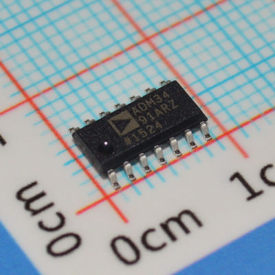 ADM3491ARZ: 3.3V RS-485 Transceiver, 16 Mbps, ±15kV ESD, 1/8 Unit Load, SOIC-4, -40°C tot +85°C