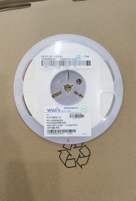 0402N5R6C500 5,6pF MLCC 50V C0G/NP0 ±0,25pF Tol 0402 -55°C tot +125°C