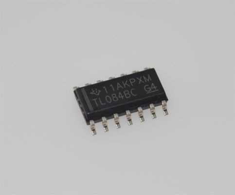 TL084BCDR Quad JFET-Input Op Amp 4MHz Bandbreedte 13V/μs Slew Rate ±18V Supply 3pA Input Bias SOIC-14 -40°C tot +125°C
