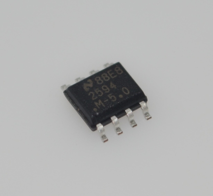 LM2594MX-5.0/NOPB 5V 500mA Step-Down Converter met brede 4.5V-40V ingang, 80% efficiëntie, lage standby-stroom, thermische uitschakeling, gebruiksvriendelijke TO-263-behuizing en stabiele vaste uitgang