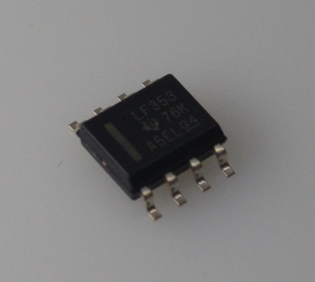 LF353DR Dual JFET Op-Amp 4MHz Bandbreedte Lage Ruis Hoge Ingangsimpedantie Breed Spanningsbereik (±18V) Laag Vermogen Snelle Slew Rate TO-99/DIP Behuizing - Ideaal voor Audio & Precisie Circuits