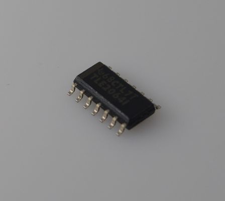TLE2064IDR Precision Quad JFET-Input Op-Amp met 10MHz Bandbreedte 45V/μs Slew Rate Low Noise (16nV/√Hz) ±2V tot ±20V Supply EMI Hardened and Automotive Grade voor High Speed Signal Conditioning