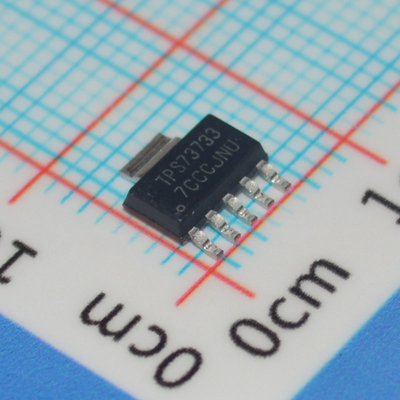 TPS73733DCQ 3,3V 1A Ultra-Low Noise (30μVRMS) LDO met Hoge PSRR (75dB) 1% Nauwkeurigheid Lage Dropout (310mV) Enable Pin Stabiel met 1μF Keramisch Stroom/Thermische Bescherming in TO-263 Behuizing