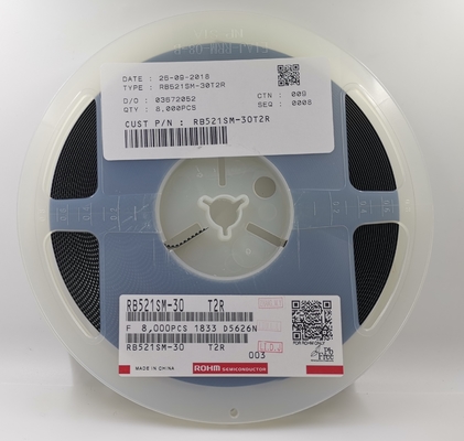 RB521SM-30 30V 200mA Schottky-diode met ultra-lage VF-hoge snelheidsschakeling AEC-Q101 SOD-523 Halogeenvrije omgekeerde polariteitsbescherming voor automobielelektronica