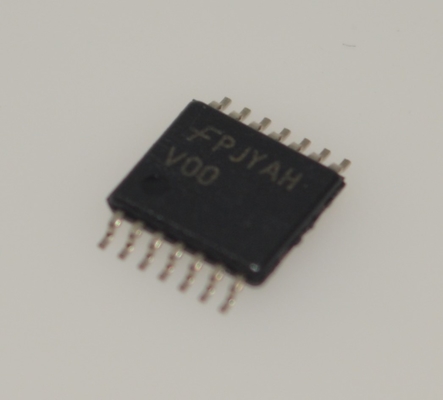 74VHC00MTCX 2-5.5V Quad 2-Input NAND Gate met High-Speed 5.5V Tolerant CMOS Technologie 8mA Output Drive Low Noise <10ns Delay en Compact TSSOP-14 Packaging