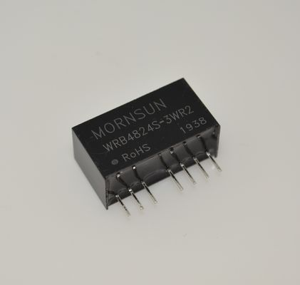 WRB4824S-3WR2 Geavanceerde 48V 2,4kW DIN-rail voeding Ultra-breed 85-264VAC ingang 300% piekvermogen, Actieve PFC Lage lekstroom -40°C tot +85°C werking IP67 bescherming C1/C2 immuniteit and 5G Ready