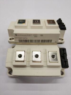 FF100R12KS4 1200V/100A 3-in-1 IGBT-module geïntegreerde remkopper lage VCE (sat) hogesnelheidsschakeling lage verlies ingebouwde NTC geïsoleerde basisplaat voor industriële aandrijvingen en zonne-inverters