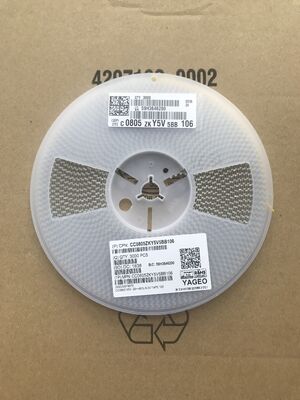 Hoge capaciteit 10μF 0805 MLCC 5,5 V Rating Ultra-miniatuur Grootte Laag ESR/ESL Y5V Dielectrische Hoogfrequente prestaties Kosteneffectief Ideaal voor ontkoppeling en buffering in draagbare elektronica