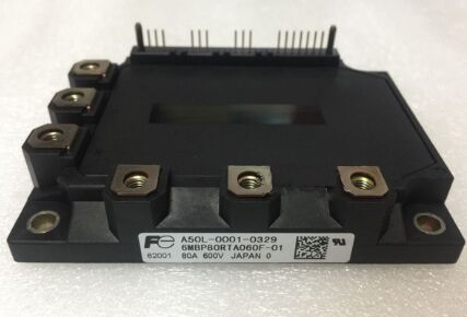 6MBP80RTA060F-01 600V 80A IPM-module geïntegreerde IGBT's en HVIC-driver laag verlies hoge betrouwbaarheid ingebouwde bescherming compact DIP-pakket voor motor aandrijvingen en UPS