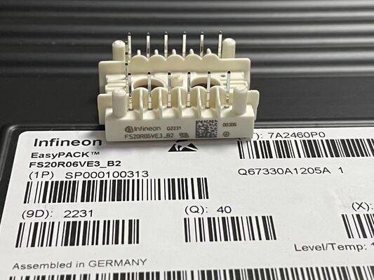 FS20R06VE3_B2 600V 20A IGBT-module Trenchstop-technologie lage VCEsat snelle schakeling geïntegreerde NTC PressFIT contact hoge vermogendichtheid ECONOIM-3 voor aandrijvingen