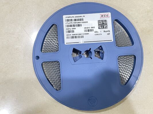 SM4004PL-TP 400V 1A Algemeen Diode Lage VF 1.1V Lage lekkage 5μA Hoge stroomstroom 30A SOD-123FL -65°C tot 175°C RoHS-conform voor stroomvoorzieningen en LED-verlichting