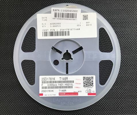 2SD1781K Hoogstroom (3A), laagspanningsdruppel NPN-transistor voor toepassingen voor schakeling van stroom Ultrabetrouwbare NPN-transistor met 10W vermogen en snelle schakelsnelheid