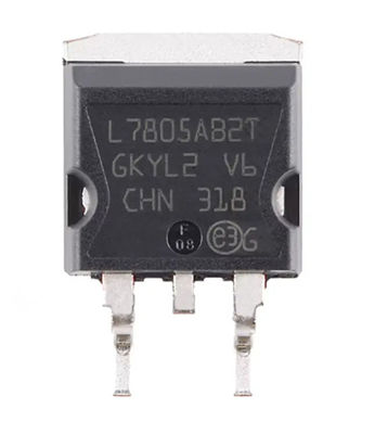 L7805ABD2T-TR 5V 1.5A Vaste spanningsregelaar TO-263-3 D2PAK (2 leidingen + tab) TO-263AB Pakket Termische en kortsluitingsbescherming ±2% Uitgangstolerantie -40°C tot +125°C Bereik Automotive Grade