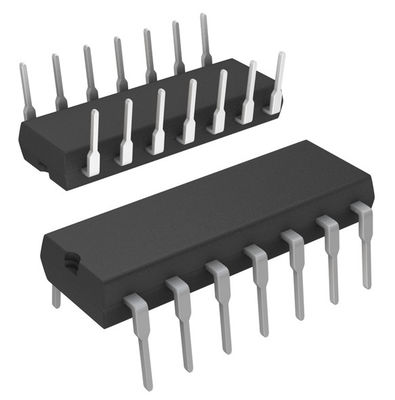 IR2110PBF geïntegreerd circuit 600V High-Low Driver 2A Piekstroom 10V-20V Logic 500ns Rise Time Package / Case 14-DIP (0.300", 7.62mm) -40°C tot +125°C