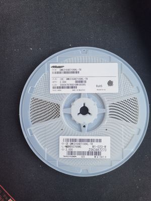 GMK316AB7106KL-TR 10μF 16V MLCC X5R 1206 ±10% Tol Laag ESR -55°C tot +85°C AEC-Q200