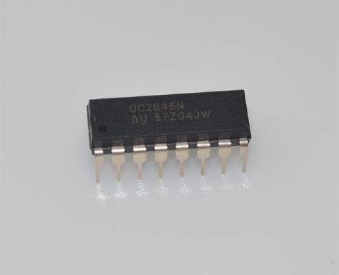 UC2846N PWM-controller voor de huidige modus 500kHz, 8-40V Input 1A Totem Pole DIP-16 -40°C tot +85°C