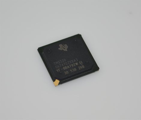 TMS320C6747DZKBA3 456MHz Dual-Core DSP 3648MBPS 32KB L1 Cache 256KB RAM BGA-256 -40°C tot +100°C Industrial DSP