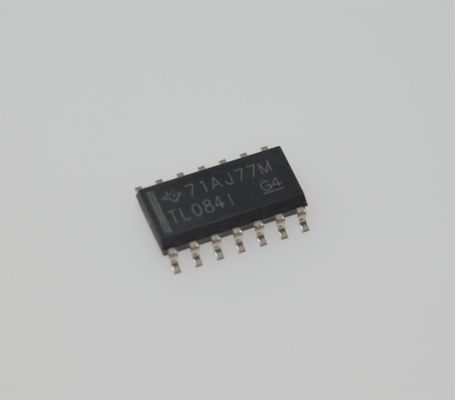 TL084IDR Quad JFET Op Amp 4MHz Bandbreedte 13V/μs Snelheid 18V Voeding 3pA Ingangs-bias SOIC-14 -40°C tot +125°C