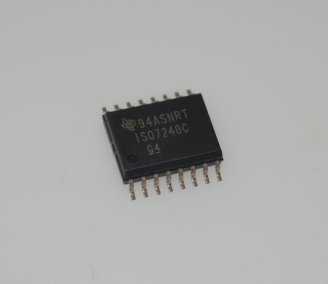 ISO7240CDWR 4-Kanaals Digitale Isolator met 100 Mbps Snelheid Hoge CMTI (50 kV/µs) Breed Voedingsbereik (3V-5.5V) Laag Vermogen Robuuste ESD-bescherming & SOIC-16 Behuizing