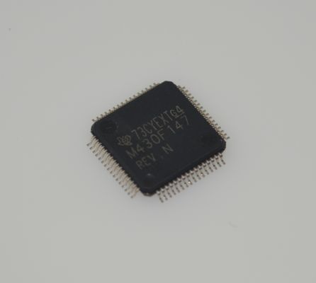 MSP430F147IPMR 16MHz Ultra-Low-Power MCU met 32KB Flash, 1KB RAM, 12-bit ADC, 16-bit Timers, UART/SPI/I2C, 1.8-3.6V Werking and 64-Pin LQFP Package