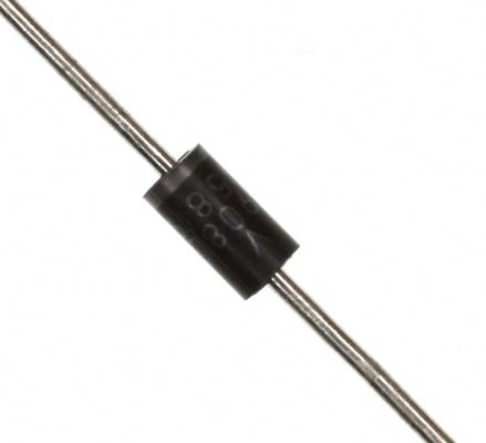 1N5819 Schottky Diode 1A/40V Lage VF (0,6V) Snel schakelen Hoog rendement Lage stroomverlies DO-41 Pakket -65°C tot +125°C Bereik Ideaal voor polariteitsbescherming en DC-DC-omzetters
