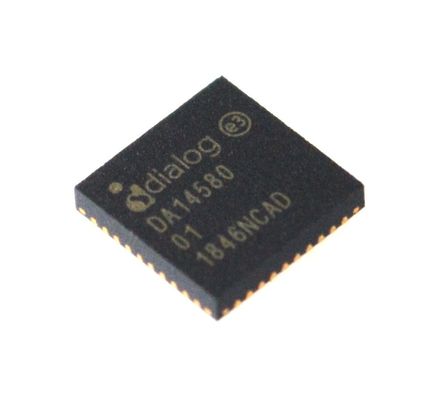 DA14580-01AT2 Bluetooth 5.0 SoC met Ultra-Low Power 2.5x2.5mm Grootte ARM Cortex-M0 Lang levensduur van de batterij Veiligheid Multi-Protocol and betaalbaar IoT-ontwerp