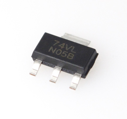 LM1117IMPX-3.3 3,3V Vaste Uitgang 800mA LDO Regulator Lage Dropout (1,2V) Hoge Nauwkeurigheid (±2%) Thermische & Stroombeveiliging SOT-223 Behuizing Stabiel met Keramische Condensatoren
