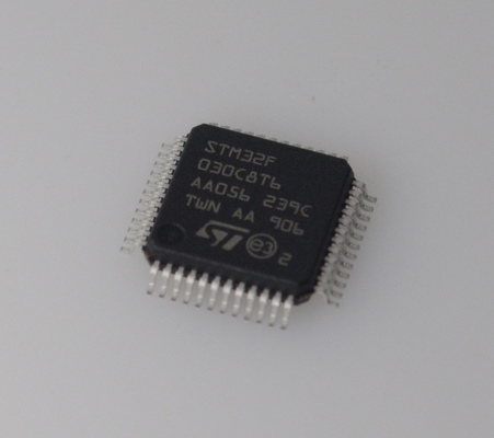 STM32F030C8T6 48MHz Cortex-M0 MCU 64KB Flash 8KB RAM 12-bit ADC Lage Kosten 5V Tolerant 37 GPIO's & Breed Temperatuurbereik voor Robuuste Embedded Ontwerpen