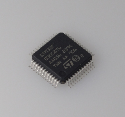 STM32F030C8T6 48MHz Cortex-M0 MCU 64KB Flash 8KB RAM 12-bit ADC Lage Kosten 5V Tolerant 37 GPIO's & Breed Temperatuurbereik voor Robuuste Embedded Ontwerpen