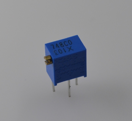 3266X-1-103LF 10KΩ Trimpot 1/4W Vermogen 300V Rating ±10% Tolerantie Cermet Constructie PC-montage Betrouwbare Afstelling voor Precisie Circuits