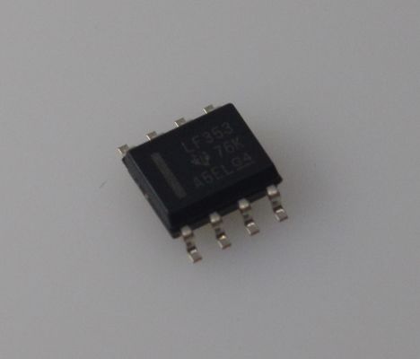 LF353DR Dual JFET Op-Amp 4MHz Bandbreedte Lage Ruis Hoge Ingangsimpedantie Breed Spanningsbereik (±18V) Laag Vermogen Snelle Slew Rate TO-99/DIP Behuizing - Ideaal voor Audio and Precisie Circuits