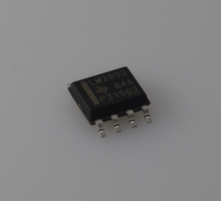 LM2903DR Dual Differential Comparator Wide 2V-36V Range Low 0.8mA Current Open-collector Outputs Fast 1.3μs Response SOIC-8 Package - Ideaal voor automotive/industriële besturing