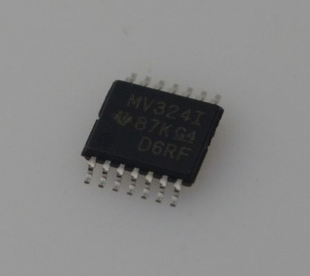LMV324IPWR Low-Cost Quad Op-Amp met Rail-to-Rail Output 1.1MHz Bandbreedte Lage IQ (24μA/amp) 2,7-5,5V Operatie Tiny TSSOP-14 Package -40°C tot 125°C Bereik ESD-bescherming and hoge EMI-afwijzing