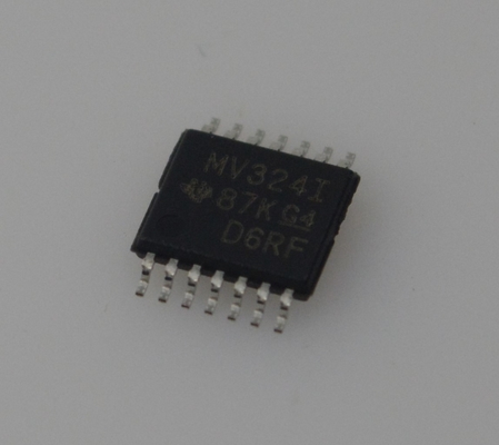 LMV324IPWR Low-Cost Quad Op-Amp met Rail-to-Rail Output 1.1MHz Bandbreedte Lage IQ (24μA/amp) 2,7-5,5V Operatie Tiny TSSOP-14 Package -40°C tot 125°C Bereik ESD-bescherming & hoge EMI-afwijzing