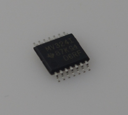 LMV324IPWR Low-Cost Quad Op-Amp met Rail-to-Rail Output 1.1MHz Bandbreedte Lage IQ (24μA/amp) 2,7-5,5V Operatie Tiny TSSOP-14 Package -40°C tot 125°C Bereik ESD-bescherming & hoge EMI-afwijzing