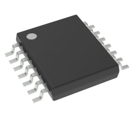 LMV324IPWR Low-Cost Quad Op-Amp met Rail-to-Rail Output 1.1MHz Bandbreedte Lage IQ (24μA/amp) 2,7-5,5V Operatie Tiny TSSOP-14 Package -40°C tot 125°C Bereik ESD-bescherming & hoge EMI-afwijzing