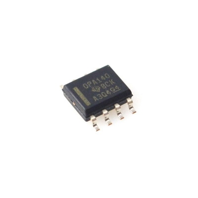 OPA140AIDR Precision JFET Op-Amp met 11MHz Bandbreedte 20V/μs Slew Rate Low Noise (7nV/√Hz) 1.1mA Quiescent Current ±2.25V tot ±18V Supply SOIC-8 Package