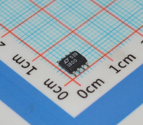 LT1800CS8#PBF Op Amp 100MHz Gain BW 450V/µs Slew Rate 3.5nV/√Hz Ruissnelheid 2.7-12.6V Voeding Rail-to-Rail I/O 8-Pin SOIC -40°C tot 85°C Laag Vermogen