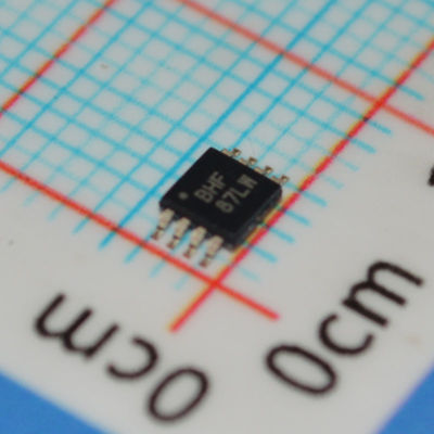 Ultra-laag geluid, hoge precisie, nuldrift OPA2335AIDGKR - Miniatuur lage-vermogen spoor-rail I/O-opversterker met breed voedingsbereik en robuuste ESD-bescherming