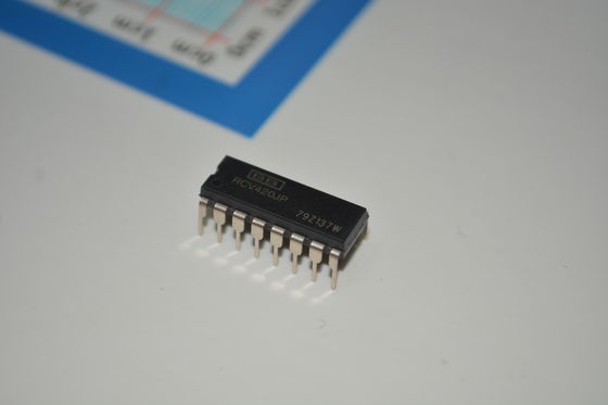 RCV420JP Precision 4-20mA Loop-Powered Receiver met 0,1% nauwkeurigheid Spanningsuitgang op chip Referentie Ultra-Low Drift and Noise voor robuuste industriële systemen