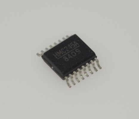 HMC245AQS16E High-Performance SPST Switch 0.1-6GHz Breedband 1.2dB Low IL 60dB Isolatie 5V/3V CMOS Control +38dBm IP3 50Ω Matched RoHS Compliant voor cellulaire/WiFi-systemen