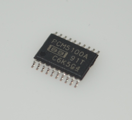 PCM5100APWR Advanced 32-bit 384kHz Stereo DAC 112dB SNR, <0,001% THD+N Integrated LP Filter 2VRMS Output Low Jitter Single Supply (2.7-5.5V) Tiny TSSOP-16 voor draagbare Hi-Fi Audio