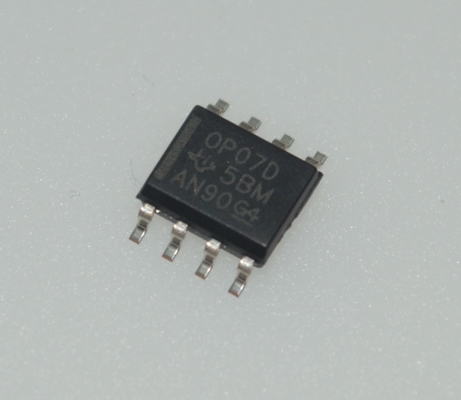 OP07DDR Precision Op-Amp w/ Low Vos Drift & Noise High CMRR/PSRR Wide Voltage Stable Geen externe compensatie Ideaal voor instrumentatie
