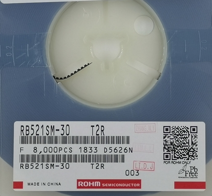 RB521SM-30 30V 200mA Schottky-diode met ultra-lage VF-hoge snelheidsschakeling AEC-Q101 SOD-523 Halogeenvrije omgekeerde polariteitsbescherming voor automobielelektronica