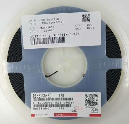 RB521SM-30 30V 200mA Schottky-diode met ultra-lage VF-hoge snelheidsschakeling AEC-Q101 SOD-523 Halogeenvrije omgekeerde polariteitsbescherming voor automobielelektronica