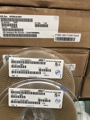 TAJA475K010RNJ 4.7μF 10V Tantaal Condensator 10% Tolerantie 1310 Behuizing Lage ESR Hoge Betrouwbaarheid AEC-Q200 Gekwalificeerd Breed Temperatuurbereik voor Automotive and Industriële Toepassingen