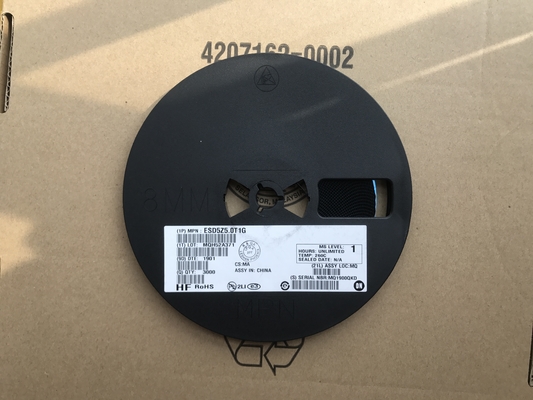 Bescherm hogesnelheidsgegevenslijnen met de ESD5Z3.3T1G 3.3V eenrichtingsclamping ultralage capaciteit en reactie onder de nanoseconde in een miniatuur SOD-523-pakket