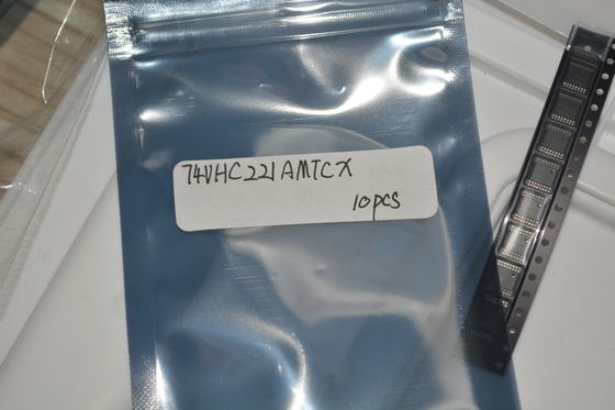 74VHC221AMTCX Dual Monostable Multivibrator met 2-5,5V-Bediening 5,5V-Tolerante Input 25mA Output Drive <10ns Pulse Width Reset Function Low Power Consumption en TSSOP-16 Package